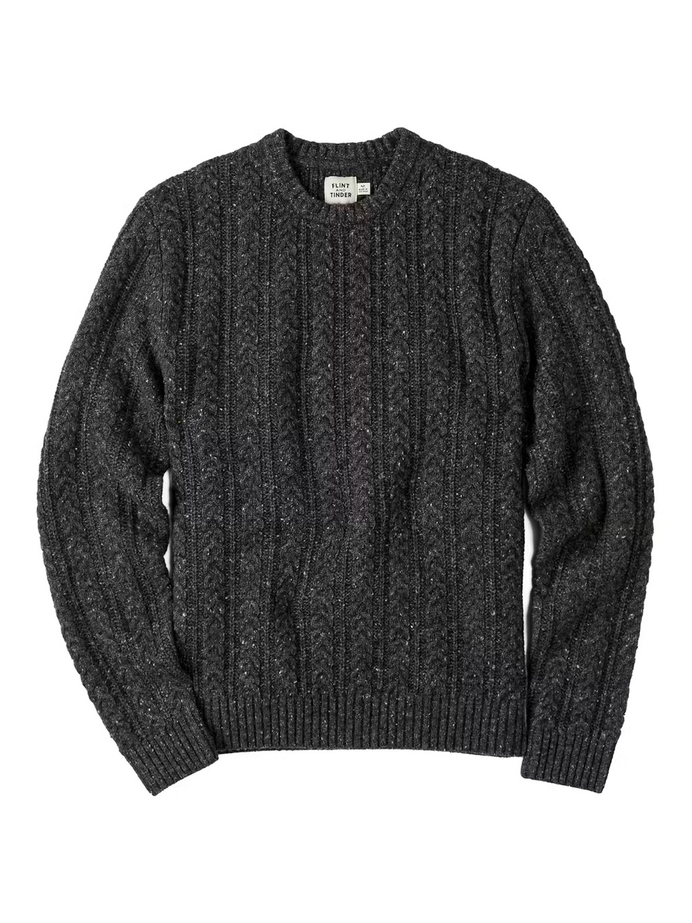 Highlands Guide Cable Crewneck Sweater